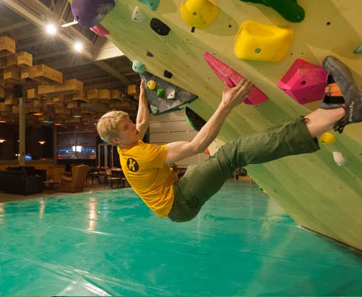 Kunstof boulder