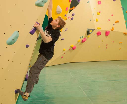 Kunstof boulder