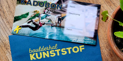 Kadobon kunststof shop